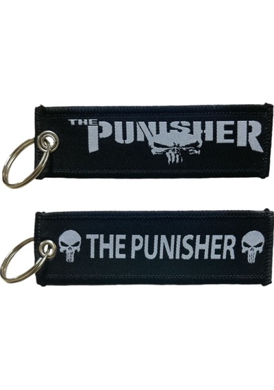 The Punısher Yazılı Anahtarlık 1 Nötr