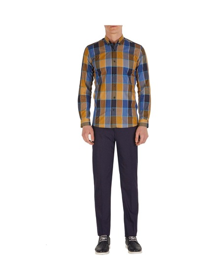 Efor P 1015 Slim Fit Lacivert Klasik Pantolon Lacivert