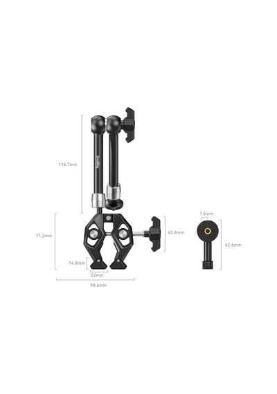Smallrig 4454 Sihirli Kol İle Yengeç Şekilli Kelepçe