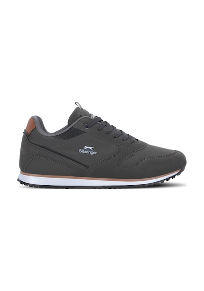 Slazenger Icore I Erkek Koyu Gri Günlük Spor Ayakkabısı
