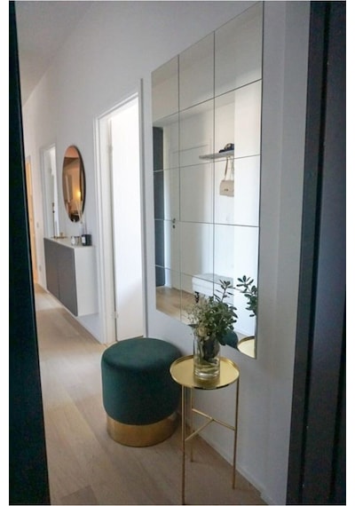 Enc Home 30x30 Kare Ayna Beyaz