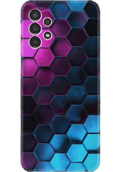 Samsung Uyumlu Galaxy A14 Kılıf Resimli Desenli Silikon Platinium Series Petek 1825