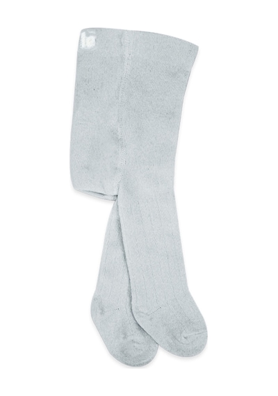 Bistyle Basic Penye Tekli Külotlu Çorap Bs1000 Gri Melanj 001