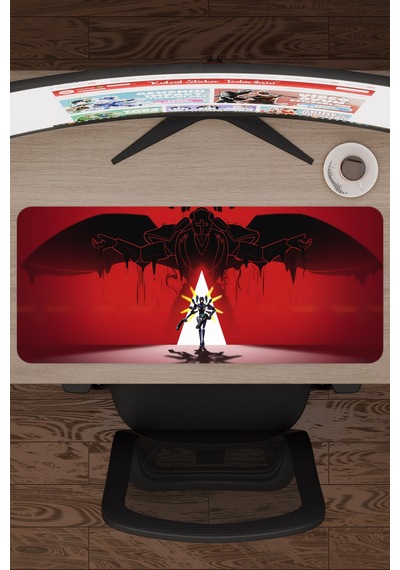 Ultrakill Kaymaz Dikişli Kauçuk Oyuncu Mousepad V5 - 70x30 Xl Gaming Mouse Pad Fare Altlığı