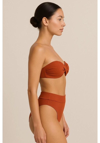 Pierre Cardin 241231 Kadın Tarçın Dolgulu Straplez Yüksek Bel Bikini Takım Çok Renkli Pierre Cardin 241231 Kadın Tarçın Dolgulu Straplez Yüksek Bel Bikini Takım Çok Renkli
