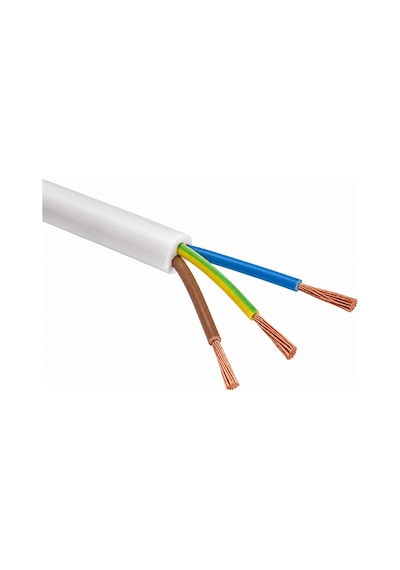 Elektrik Kablosu 3x2.5 Mm Ttr Kablo 20m Bakır İletkenli Yüksek Performans