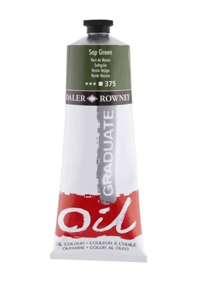 Daler Rowney Graduate Yağlı Boya 200 ML 375 Sap Green