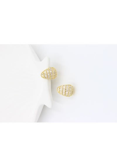 Vip Küpe 14 - K 1,3cm Çok Renkli