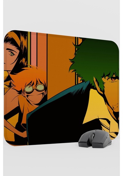 Cowboy Bebop Anime V2 - 48x40 Xl Gaming Kauçuk Kaymaz Taban Mouse Pad Fare Altlığı