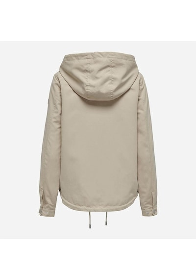Only Kadın Mont Bej 15218613 Onlskylar Hood Sprıng Jacket Cc Otw 24yw21000048 W21000179 Bej
