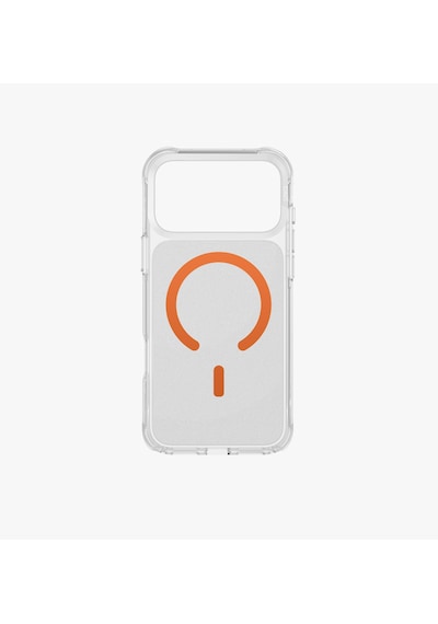 Apple Uyumlu iPhone 17 Pro Kılıf Lifepro Xtreme Airlite Köşe Teknolojisi Magsafe Kapak Turuncu