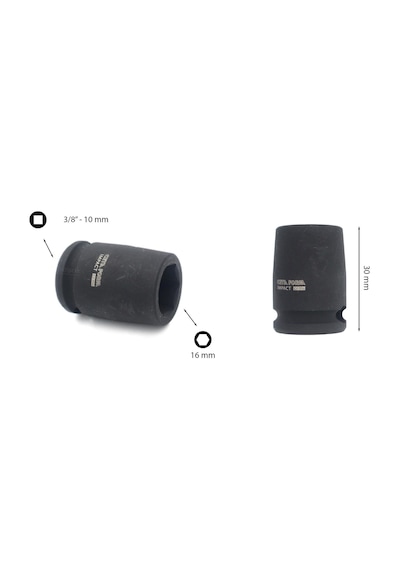 Ceta Form 16 mm 3/8” 6 Köşe Havalı Lokma Anahtar C52R-H16