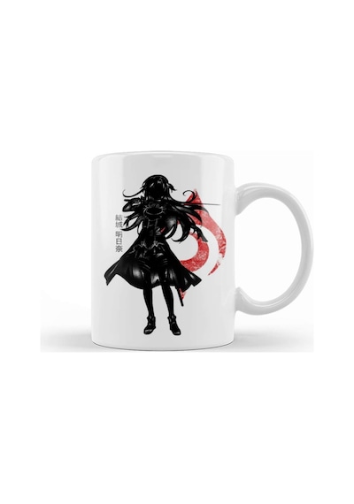 Crimson Female Gamer Kupa Bardak Porselen Karışık