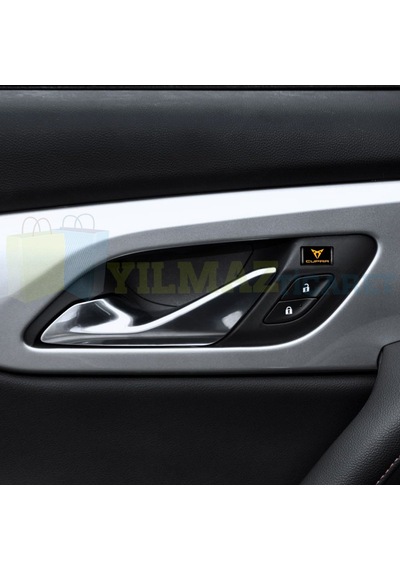 Seat Cupra Logo Direksiyon Jant Vites Torpido 3D Damla Sticker