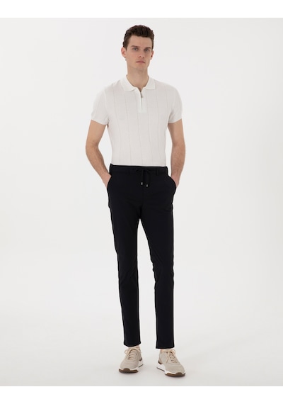 Pierre Cardin Erkek Siyah Pantolon Kanvas-chino 50305880-vr046 Siyah