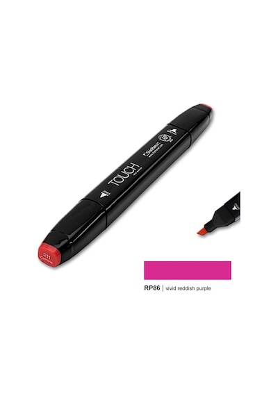 Touch Twın  Marker Rp86 Vıvıd Reddısh Purple