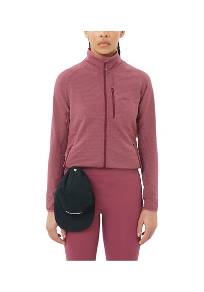 Salomon Salomon Essential Lightwarm Kadın Kırmızı Fleece 23303 Bordo