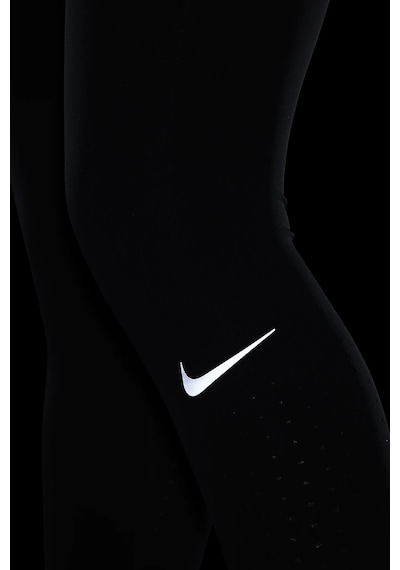 Nike Running Fast Dri Fit Leggings Lux Buhar Bariyer Cepli Şekillendirici Toparlayıcı Spor Tayt Siyah