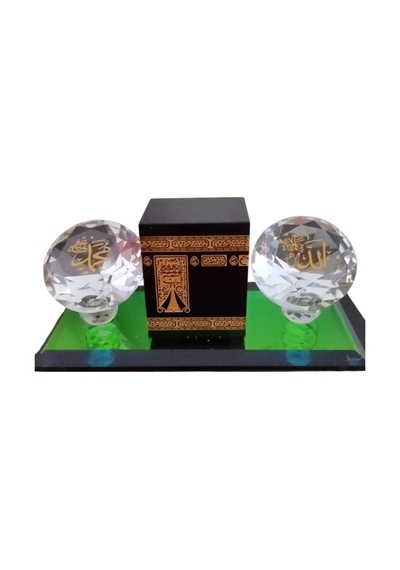 Kabe Cami Cam Süs 16cm 8cm Boyutu Ürün Camdır
