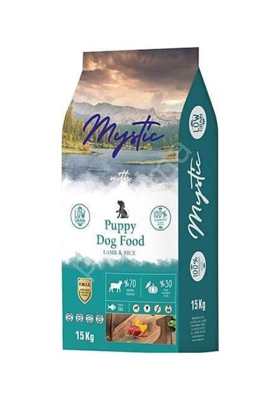 Az Tahıllı Yavru Köpek Maması Kuzulu 15 Kg