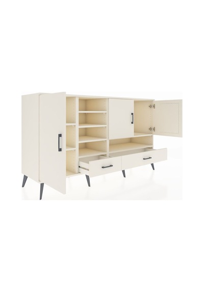 Kronos Konsol 8 Raflı 2 Çekmeceli 3 Kapaklı 176x59x99 Aytaşı-ayta Aytaşı-aytaşı