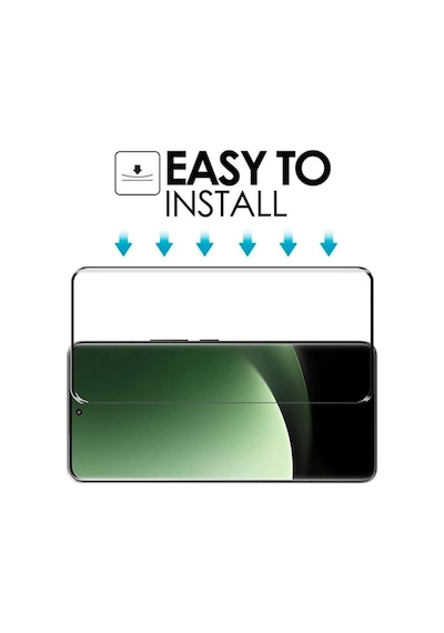 Xiaomi Mi 13 Ultra Ekran Cam Koruyucu Jelatin Seramik Film Kavisli Esnek Tam Kaplar Screen Protector