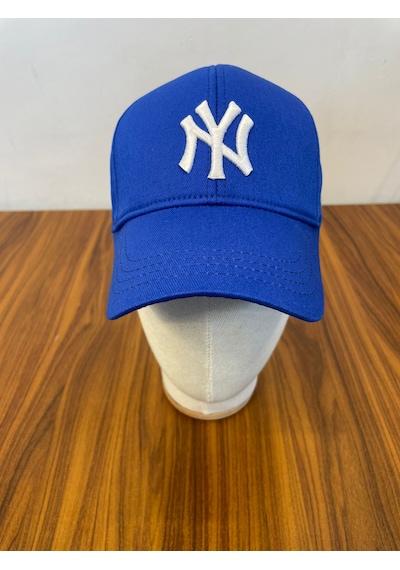 Hamze Ny Yankees New York Nakışlı Unisex Beyzbol Cap Şapka Saks Mavi