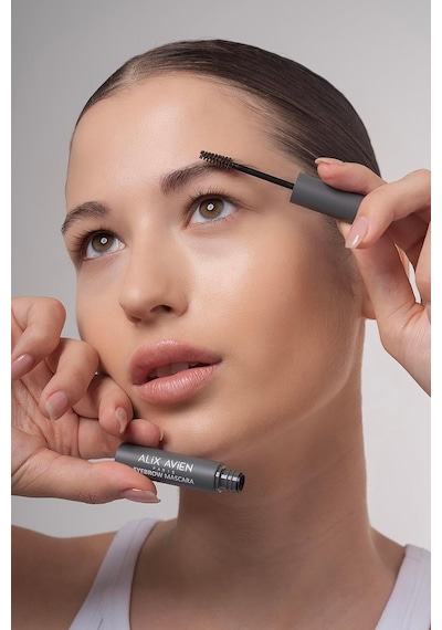 Suya Dayanıklı Kalıcı Etki Yoğun Pigmentli Kahverengi Kaş Sabitleyici Maskara - Eyebrow Mascara 802 Çok Renkli 06542734