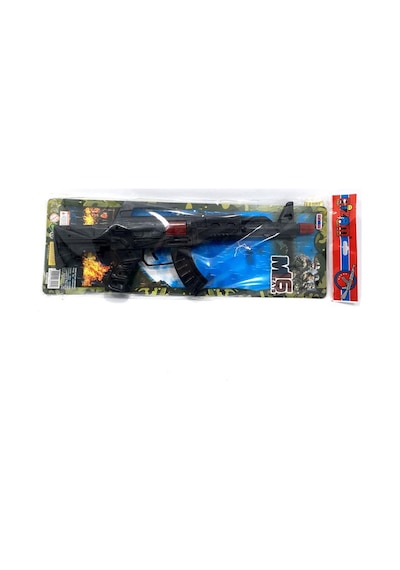 Taramalı Sesli Oyuncak Tüfek Büyük Boy 44 CM Oyuncak Silah M-16