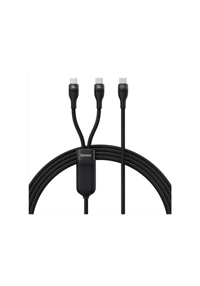 Baseus Super Şarj 150cm 2in1 100w Type-c Şarj Kablosu Laptop Macbook Şarj Nintendo Switch Şarj Kablo