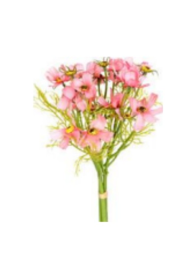 Yapay Çiçek Papatya Pembe 35 Cm Çok Renkli