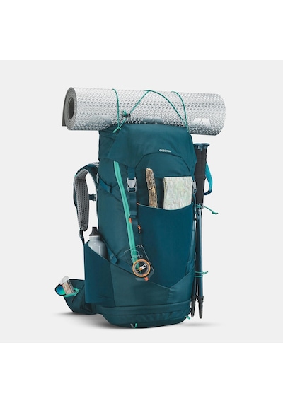 Quechua Çocuk Outdoor Sırt Çantası - 40+10 L - Mavi - Mh900 Turkuaz