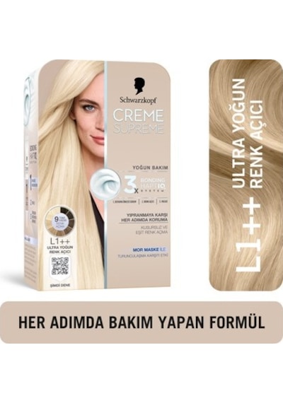 Ultra Yoğun Renk İçin Yoğun Bakım Kiti 3 Parça