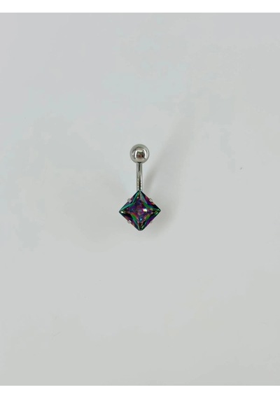 Tedar Mistik Topaz Taşlı Göbek Piercing Najmaddin Standart 27758083