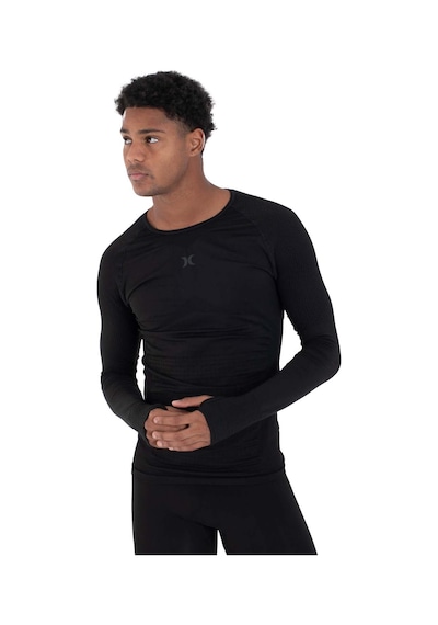 Hurley Hurley Heat Layer Tee Erkek Siyah Tişört Blk SIYAH