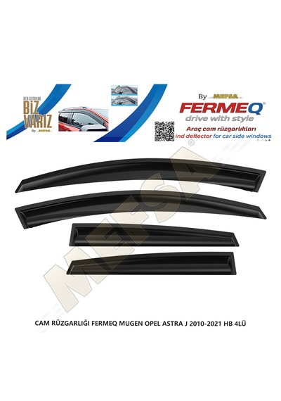 Cam Rüzgarlığı Fermeq Mugen Opel Astra J 2010-2021 Hb 4lü