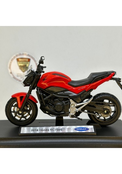 Honda Nc750s 1:18 Diecast Model Motosiklet