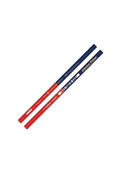 Faber Castell Kırmızı-Mavi Kopya Kalemi 12 Adet