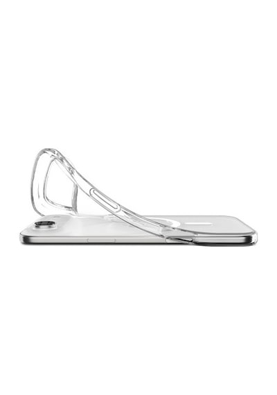 Spigen Apple iPhone Uyumlu Air İle Uyumlu Magsafe Kılıf Liquid Crystal Mag Fit Sararmaya Dayanıklı İnce Beyaz