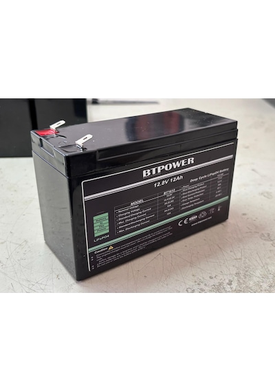 Btpower 12v 12ah Lifepo4 Lityum Akü 4s2p