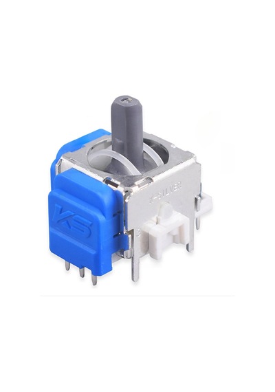 Ps5 Manyetik Motor 2+2 Set Mavi Krom Analog Topuz Hall Sensör Playstation 5 Yedek Parça Siyah