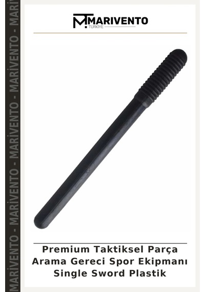Premium Taktiksel Parça Arama Gereci Spor Ekipmanı Single Sword Plastik