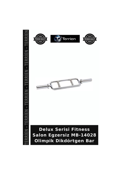 Delux Serisi Fitness Salon Egzersiz Mb-14028 Olimpik Dikdörtgen Bar Çok Renkli
