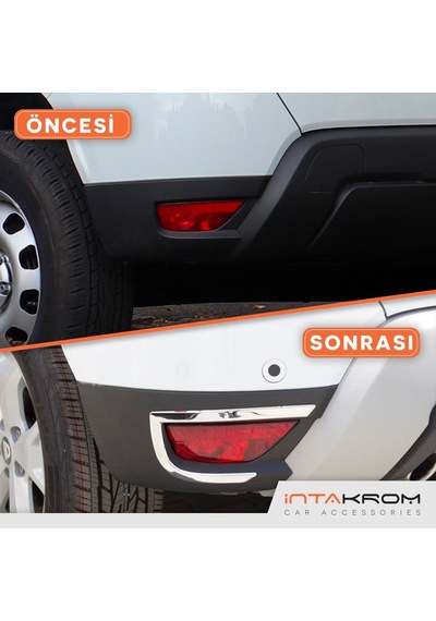 DACİA DUSTER KROM REFLEKTÖR ÇERÇEVESİ 2 PARÇA DACİA DUSTER KROM REFLEKTÖR ÇERÇEVESİ 2 PARÇA