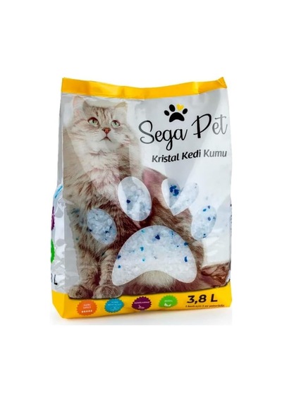 Segapet Kristal Kedi Kumu 3,8 Lt