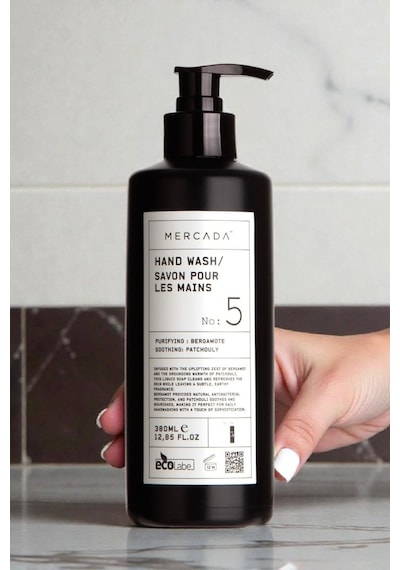 Mercada Siyah No 5 Purifying And Soothing Hand Wash 380 Ml Bergamot Ve Patçuli Özlü El Sabunu