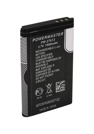 Sh Powermaster Pm-27613 Li-ion 3.7 Volt 1500 Mah 5.55 Wh Telsiz Batarya Pili Najmaddin