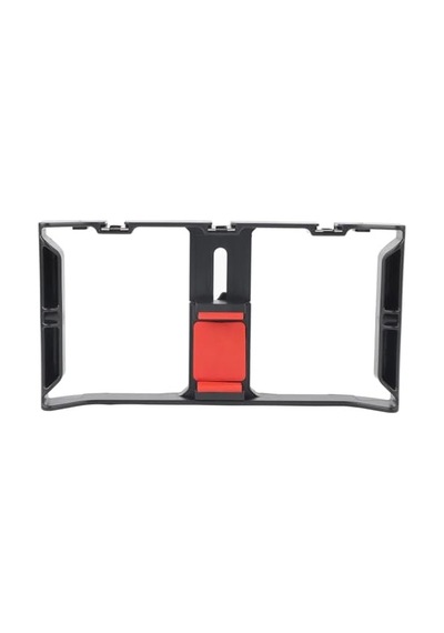 Ax-pc3 Telefon Cage Rig Çoklu Hot Shoe Ve 1/4 Vida Bağlantılı Vlog, Video Ve Canlı Yayın Telefon Kafesi