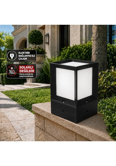 Zita Mini Ultra Set Üstü Dış Mekan Bahçe Armatürü E27 Duy, Ip54, Uv Korumalı, Elektrik Bağlantılı