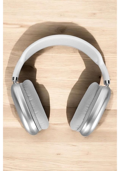 P9 - 836 - Plus Kablosuz Kulak Üstü Bluetooth Kulaklık Beyaz Mikrofonlu Kulaküstü - Ece-umay - Kablosuz Kulaklık